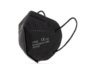 Μάσκα Υψηλής Προστασίας FFP2 Ν95 Μαύρη 1τμχ
