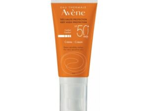 Avene Αντηλιακή Κρέμα Προσώπου για Ξηρό & Ευαίσθητο Δέρμα SPF 50+ Eau Thermale Cream 50ml