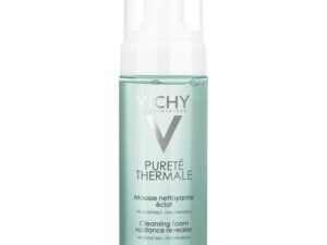 Vichy Purete Thermale Moussante Nettoyante Eclat 150ml.Αφρώδες Νερό Καθαρισμού Προσώπου που Προσδίδει Λάμψη στην Επιδερμίδα