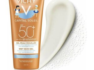 Vichy Capital Soleil Wet Skin Gel kids SPF50+ Παιδική Αντηλιακή Κρέμα Για Πρόσωπο - Σώμα 200ml