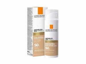 LA ROCHE POSAY Anthelios Age Correct CC Cream SPF50, Αντηλιακό Προσώπου με Χρώμα Κατά των Σημαδιών Γήρανσης - 50ml