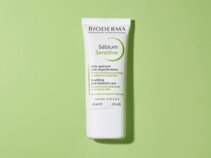 Bioderma Sebium Sensitive Face Cream 30ml Καταπραϋντική, Ενυδατική Κρέμα Προσώπου για την Ευαίσθητη Επιδερμίδα με Τάση Ακμής