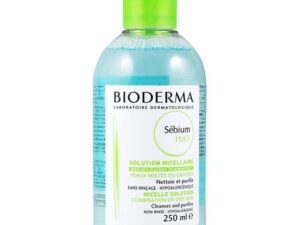 Bioderma Sebium H2O Purifying Cleansing Micellar Water 250ml.Νερό Καθαρισμού & Ντεμακιγιάζ Προσώπου - Ματιών, Κατάλληλο για Μικτό - Λιπαρό Δέρμα