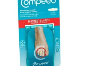 COMPEED BLISTER ON TOES 8 ΕΠΙΘΕΜΑΤΑ ΓΙΑ ΦΟΥΣΚΑΛΕΣ ΔΑΧΤ ΠΟΔ