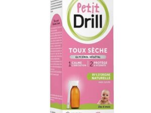 Pierre Fabre Petit Drill Παιδικό Σιρόπι Για Τον Ξηρό Βήχα, Με Γεύση Φράουλα, 125ml