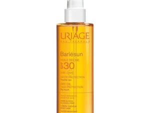 Uriage Bariesun Satin Finish Dry Oil Spray Spf30, 200ml Αντηλιακό Ξηρό Λάδι Σώματος & Μαλλιών σε Σπρέι Υψηλής Προστασίας