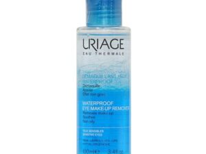 Uriage Waterproof Eye Make Up Remover Διφασική Λοσιόν Καθαρισμού Ματιών 100ml