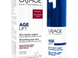 URIAGE Age Lift 24ωρη Κρέμα Ματιών με Ρετινόλη για Αντιγήρανση- Μαύρους Κύκλους & Σακούλες 15ml