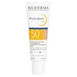 BIODERMA Photoderm Μ SPF50+ Light Gel Creme, Αντηλιακή Κρέμα Τζελ με Χρώμα για Ευαίσθητο Δέρμα - 40ml