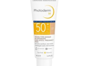 BIODERMA Photoderm Μ SPF50+ Light Gel Creme, Αντηλιακή Κρέμα Τζελ με Χρώμα για Ευαίσθητο Δέρμα - 40ml