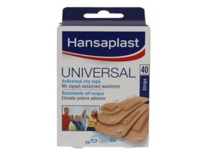 Hansaplast Universal Επιθέματα Ανθεκτικά στο Νερό, 40τμχ