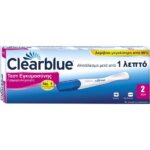 CLEARBLUE Τεστ Εγκυμοσύνης Γρήγορης Ανίχνευσης - 2τμχ