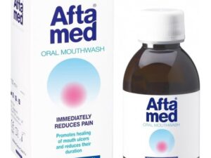 AFTAMED SOLUTION 150ML ΚΑΤΑ ΤΩΝ ΣΤΟΜΑΤΙΚΩΝ ΕΛΚΩΝ (ΑΦΘΕΣ)