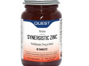 Quest Synergistic Zinc, Ψευδάργυρος 15mg με Χαλκό 90 ταμπλέτες