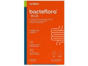 Olonea BacteFlora Plus Συνδυασμός υψηλής συγκέντρωσης Προβιοτικών ευρέως φάσματος & Πρεβιοτικού, 10 vcaps