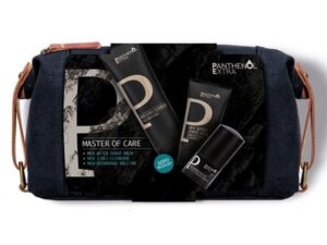 Panthenol Extra Promo Men – After Shave Balm 75ml, 3in1 Cleanser 200ml, Deodorant Roll-On 50ml & Δώρο Νεσεσέρ