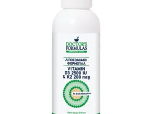 DOCTOR'S FORMULAS VITAMIN D3 2500 IU & K2 200 MCG 120ML