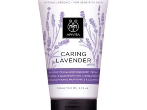 APIVITA Caring Lavender Ενυδατική & Καταπραϋντική Κρέμα Σώματος- Υποαλλεργική 150ml