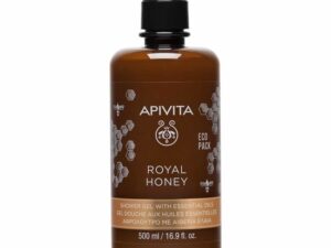 APIVITA Eco Pack Royal Honey Κρεμώδες Αφρόλουτρο με Αιθέρια Έλαια 500ml