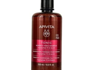 Apivita Women's Tonic Shampoo with Hippophae TC & Laurel 500ml Τονωτικό Σαμπουάν Κατά της Τριχόπτωσης για Γυναίκες με Ιπποφαές & Δάφνη