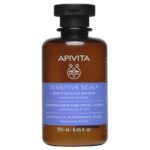 Apivita Sensitive Scalp Shampoo with Prebiotics & Honey 250ml Σαμπουάν για το Ευαίσθητο Τριχωτό με Πρεβιοτικά & Μέλι