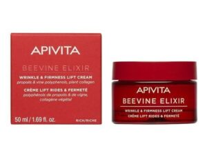 Apivita BeeVine Elixir Αντιρυτιδική Κρέμα για Σύσφιξη & Lifting Πλούσιας Υφής Κανονικές - Ξηρές Επιδερμίδες 50ml