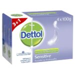 DETTOL SOAP SENS 3+1 4*100g
