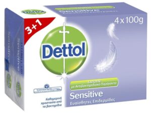 DETTOL SOAP SENS 3+1 4*100g