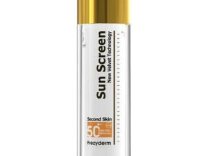 Frezyderm Sun Screen Velvet SPF50 Διάφανη Αντηλιακή για το Πρόσωπο, 50ml