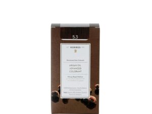 KORRES Argan Oil Advanced Colorant Βαφή Μαλλιών Gold/ Honey Light Brown 5.3 50ml