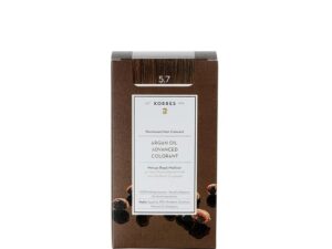 KORRES Argan Oil Advanced Colorant Βαφή Μαλλιών Chocolate 5.7 50ml
