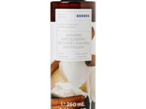 Korres Vanilla Cinnamon Renewing Body Cleanser 250ml Αφρόλουτρο με Κρεμώδες Άρωμα Βανίλια Συνδυασμένο με Ζεστές Νότες Κανέλας
