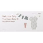 Korres Welcome Baby The Essentials Kit Κορμάκι & Καλτσάκια & Σκουφάκι από 100% Οργανικό Βαμβάκι