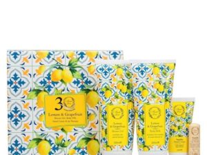 Fresh Line Promo Lemon & Grapefruit Αφρόλουτρο, 200ml & Γαλάκτωμα Σώματος, 200ml & Κρέμα Χεριών Βανίλια, 50ml & Θεραπεία Χειλιών Βανίλια, 5,4g