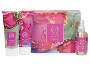 Fresh Line Promo Xmas '23 Pink Jungle Set Αφρόλουτρο 200ml, Γαλάκτωμα Σώματος 200ml & Αρωματικό Νερό Σώματος 150ml, 1σετ