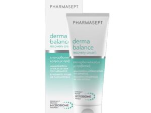Pharmasept Derma Balance Recovery Cream 100ml Επανορθωτική Κρέμα με Πρεβιοτικά για Ευαίσθητες Επιδερμίδες με Τάση Ατοπίας