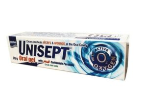 Intermed Unisept Oral Gel 30ml - Καθαρίζει & Επουλώνει Έλκη & Πληγές Της Στοματικής Κοιλότητας