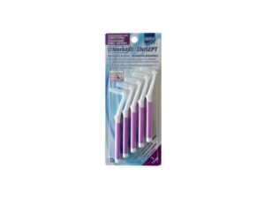Intermed Chlorhexil Interdental Brushes S 1,0mm - Μεσοδόντια Βουρτσάκια Μωβ 5 Τεμάχια