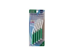 Intermed Interdental Brush Ss 0,8mm 5Τμχ - Μεσοδόντια Βουρτσάκια Καθαρισμού Πράσινα