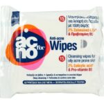 INTERMED ACNOFIX WIPES (PACKx15) Μαντηλάκια Κατά της Ακμής