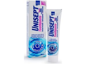 Intermed Unisept Toothpaste Active Oxygen 100ml - Οδοντόπαστα Για Την Καθημερινή Φροντίδα & Προστασία Της Στοματικής Κοιλότητας