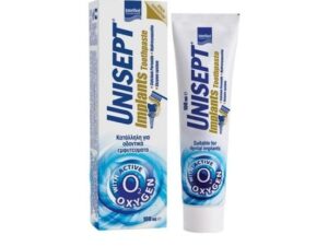 Intermed Unisept Implants Toothpaste 100ml - Οδοντόκρεμα Καθημερινής Χρήσης Κατάλληλη Για Οδοντικά Εμφυτεύματα
