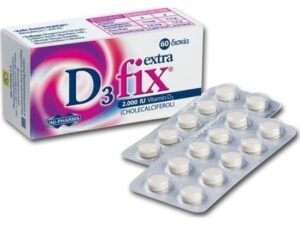 Uni-Pharma D3 Fix Extra 2000iu 60 Ταμπλέτες
