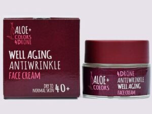 Aloe+ Colors 4DRONE Well Aging Anti Wrinkle Face Cream 40+ Αντιγηραντική Κρέμα Για Ξηρές & Κανονικές Επιδερμίδες 50ml