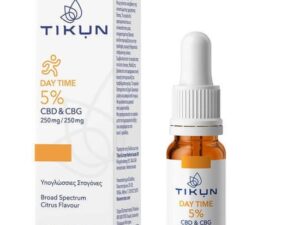 Tikun Day Time 5% CBD & CBG 250mg/250mg 10ml Έλαιο Κάνναβης για Τόνωση & Ενεργητικότητα