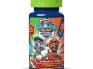 Nickelodeon Παιδική βιταμίνη Paw Patrol Bones and Teeth 60 μασώμενα δισκία