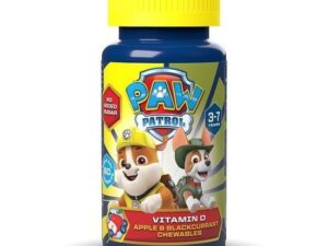 Nickelodeon Παιδική βιταμίνη Paw Patrol Vitamin D 60 μασώμενα δισκία