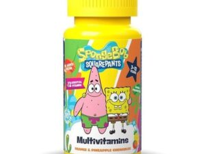 Nickelodeon Παιδική βιταμίνη SpongeBob Multivitamins 60 μασώμενα δισκία