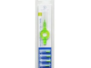 CURAPROX Prime Plus Handy Μεσοδόντια Βουρτσάκια CPS 011 Πράσινα 5τμχ