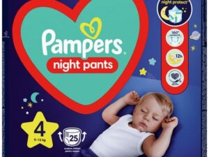 Pampers Night Pants Μέγεθος 4 (9kg-15kg), 25τεμ